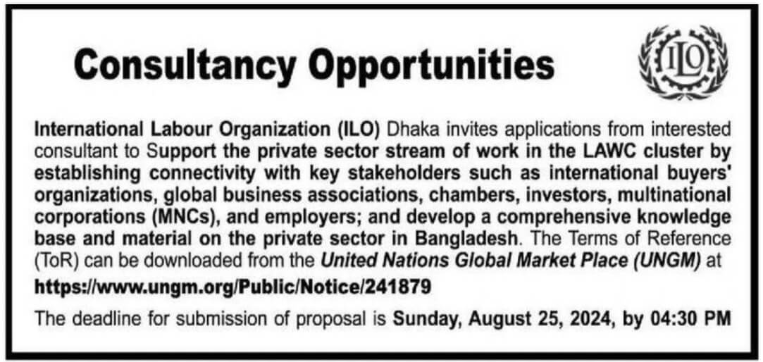 ILO Job Circular