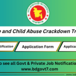 Female and Child Abuse Crackdown Tribunal Job Circular