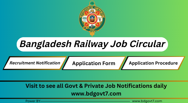 Bangladesh Railway Job Circular