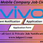 Vivo Mobile Company Job Circular