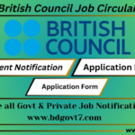 British Council Job Circular