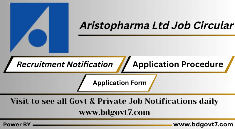 Aristopharma Ltd Job Circular