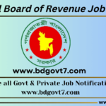 National Board of Revenue NBR Job Circular